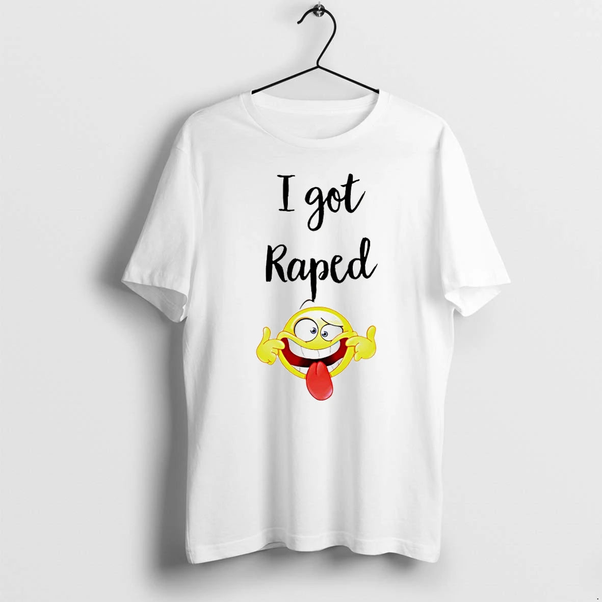 Classic I Got Raped Icon Funny Meme Shirts Sweater