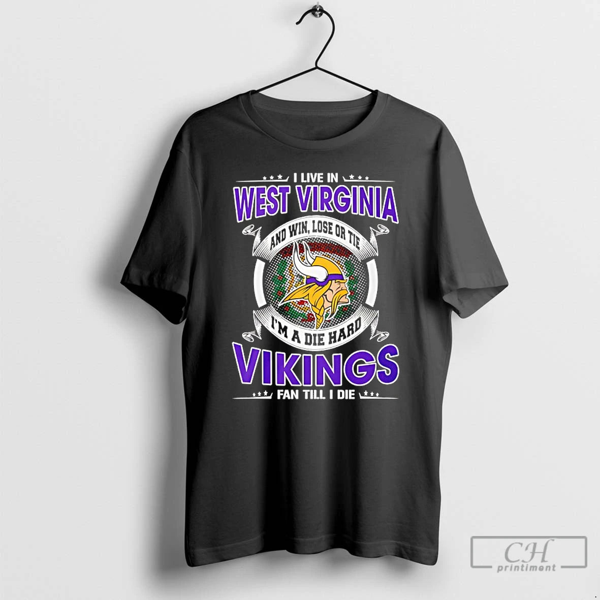 Classic I Live In West Virginia And Win Lose Or Tie Im A Die Hard T-Shirts, Hoodie, Sweatshirt | AU01DripNestTees.com