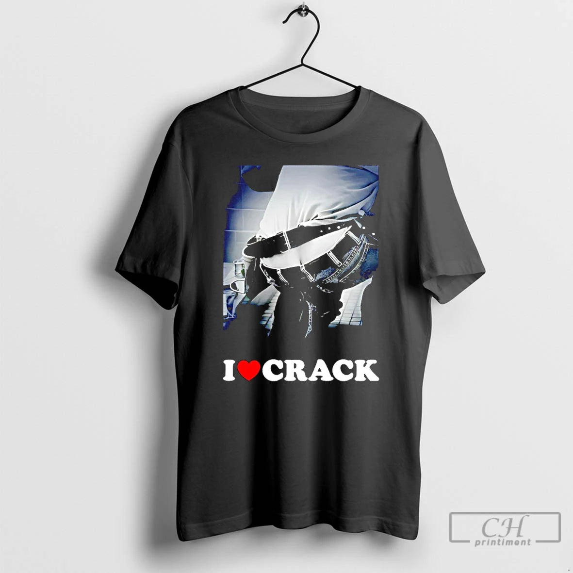 Classic I Love Crack Funny T-Shirts, Hoodie, Sweatshirt | AU01DripNestTees.com