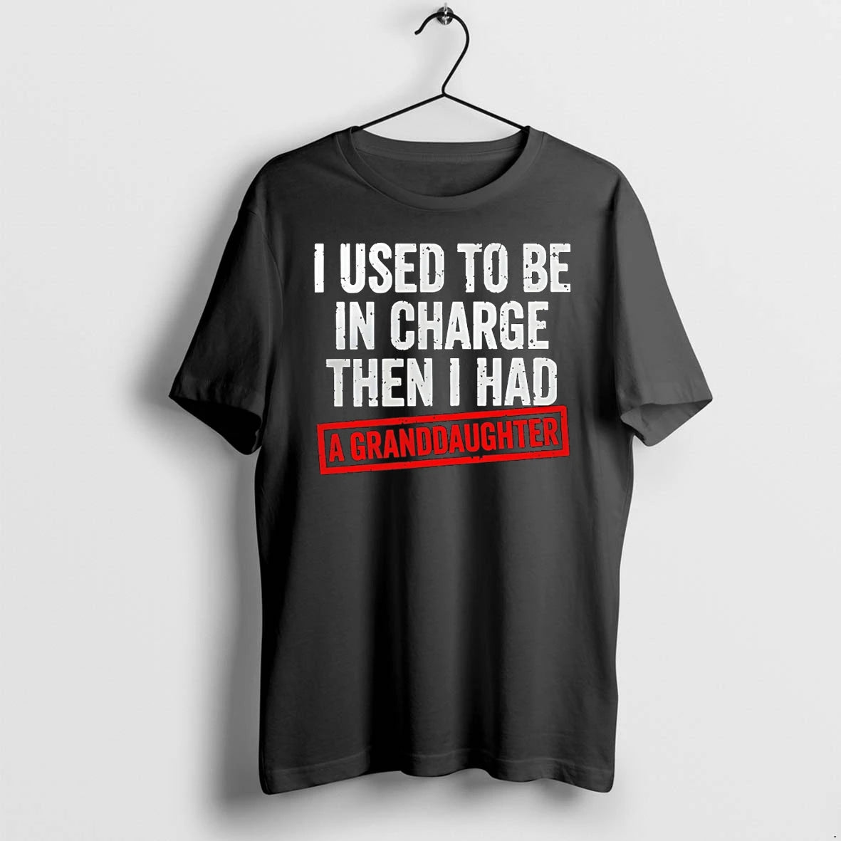 Classic I Used To Be In Charge Then I Had A Granddaughter Shirts Sweater