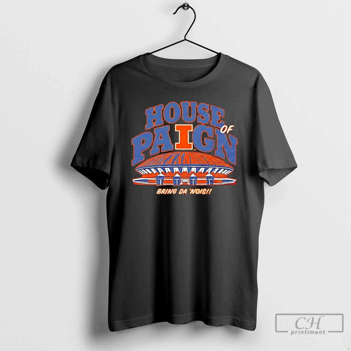 Classic Illinois Fighting Illini House Of Paign Bring Da Nois T-Shirts, Hoodie, Sweatshirt | AU01DripNestTees.com