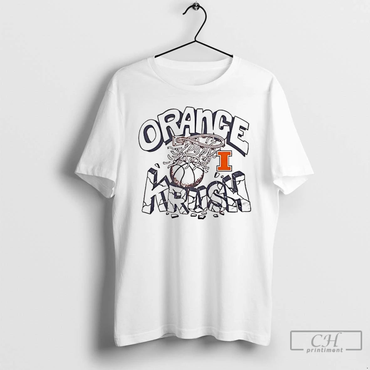 Classic Illinois Fighting Illini Basketball Orange Krush T-Shirts, Hoodie, Sweatshirt | AU01DripNestTees.com