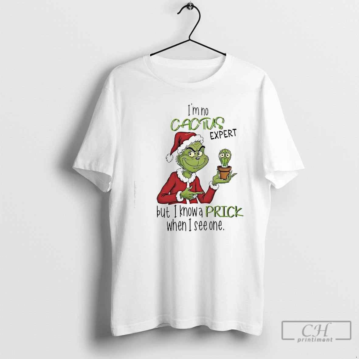 Classic Im No Cactus Expert But I Know A Prick When I See One Grinch T-Shirts, Hoodie, Sweatshirt | AU01DripNestTees.com