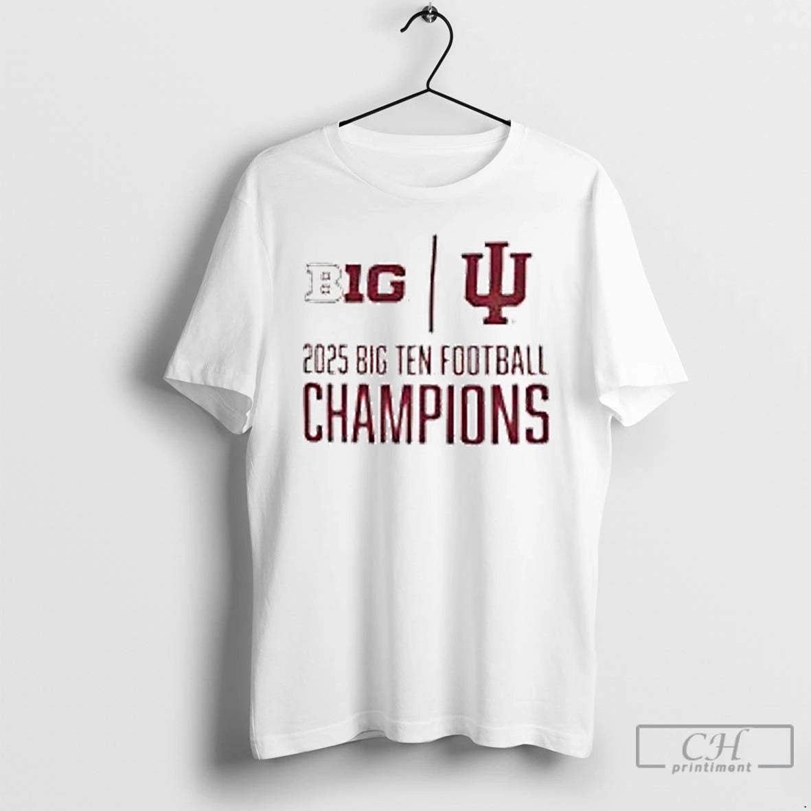 Classic Indiana Football 2025 Big Ten Champions Score T-Shirts, Hoodie, Sweatshirt | AU01DripNestTees.com