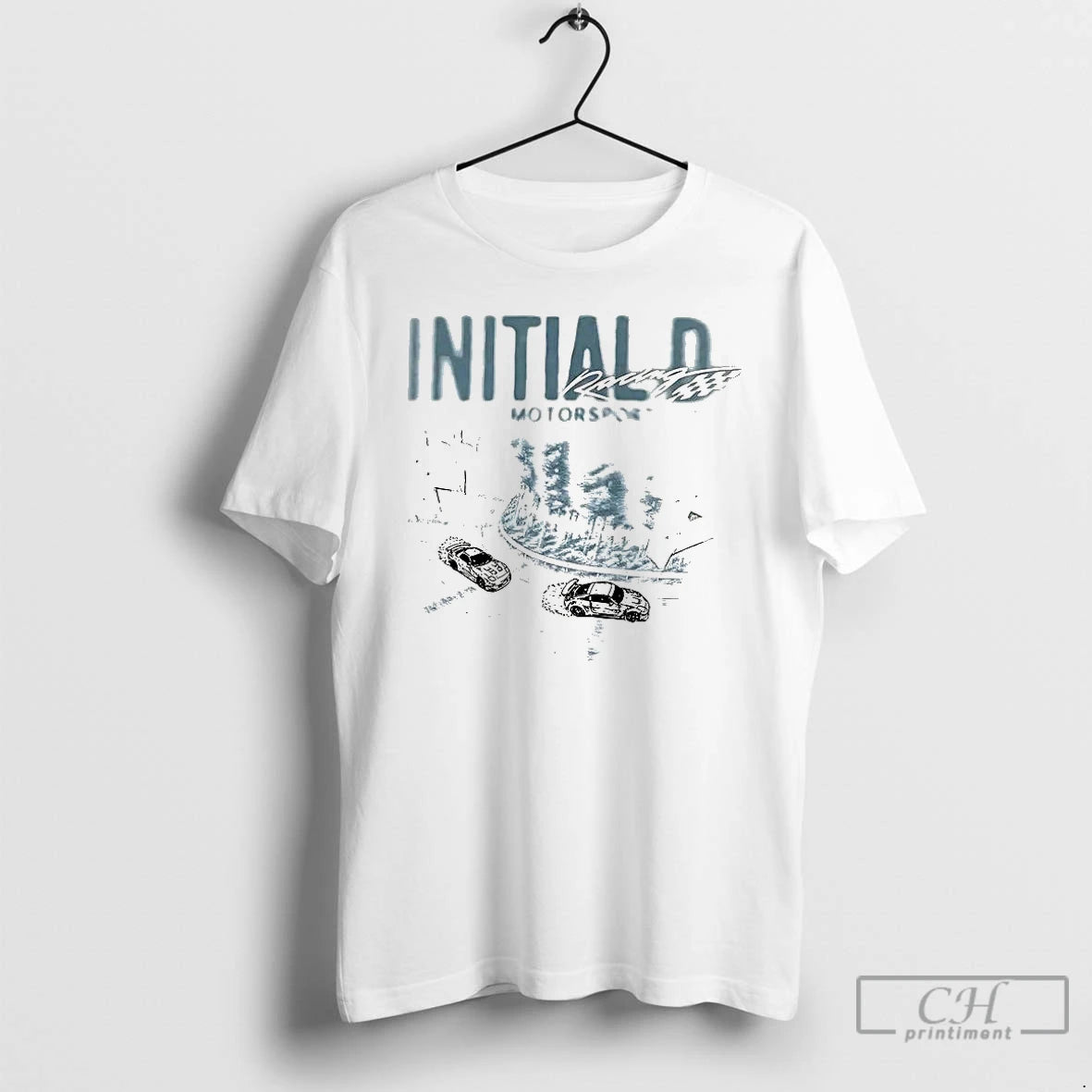 Classic Initial D Motorsport Racing Drift Faded Anime T-Shirts, Hoodie, Sweatshirt | AU01DripNestTees.com
