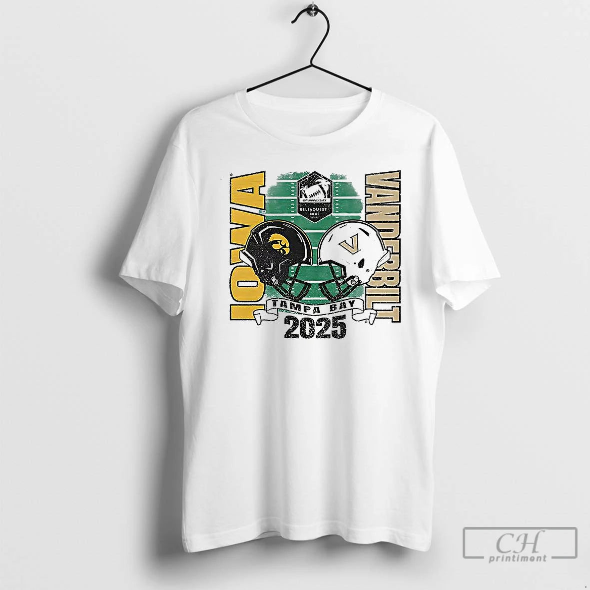 Classic Iowa Hawkeyes Vs Vanderbilt Commodores 2025 Reliaquest Bowl T-Shirts, Hoodie, Sweatshirt | AU01DripNestTees.com