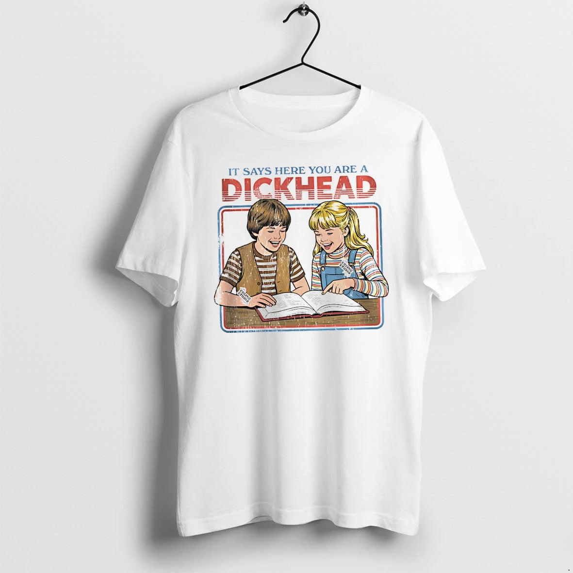 Classic It Says Here You Are A Dickhead Meme Shirts Sweater