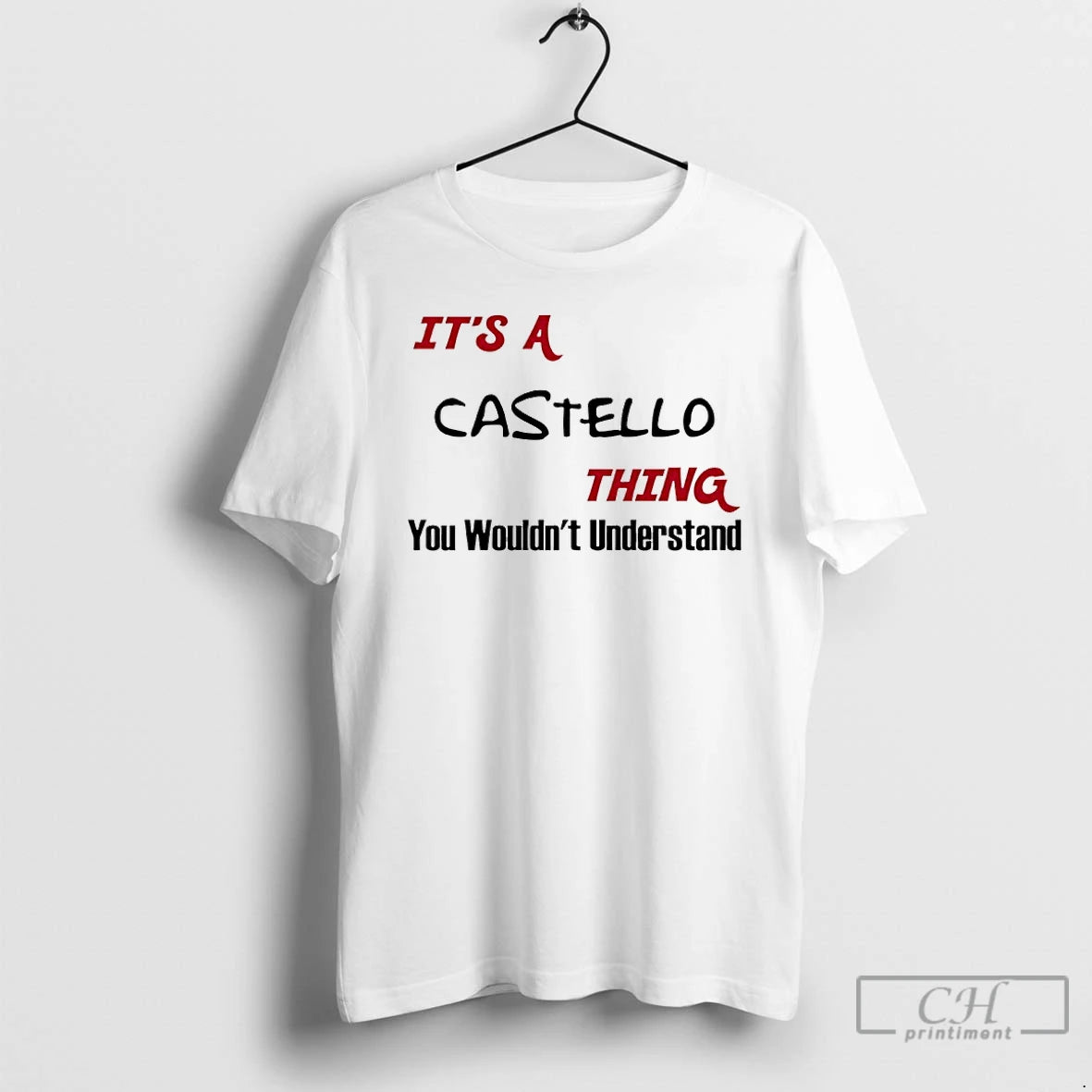 Classic Its Castello A Thing You Wouldnt Understand T-Shirts, Hoodie, Sweatshirt | AU01DripNestTees.com