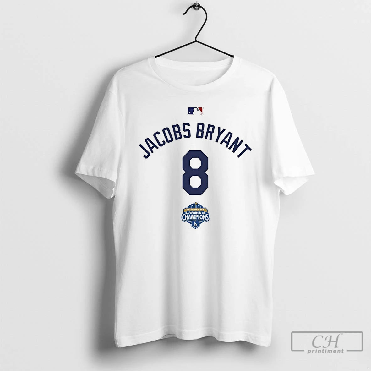 Classic Jacobs Bryant 8 Back To Back Champs World Champions T-Shirts, Hoodie, Sweatshirt | AU01DripNestTees.com