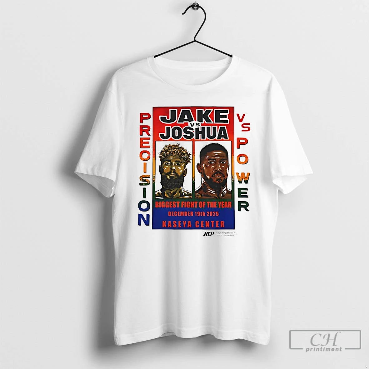 Classic Jake Paul Vs Joshua Biggest Fight Of The Year 2025 Graphic T Shirts Sweater Hoodie, Sweatshirt | AU01DripNestTees.com