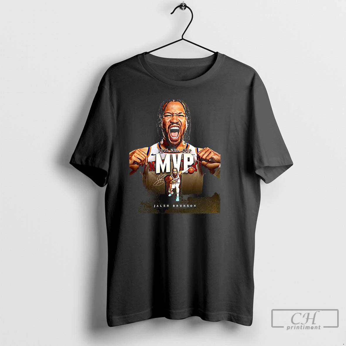 Classic Jalen Brunson Mvp 2025 Nba Cup Champions Signature T-Shirts, Hoodie, Sweatshirt | AU01DripNestTees.com