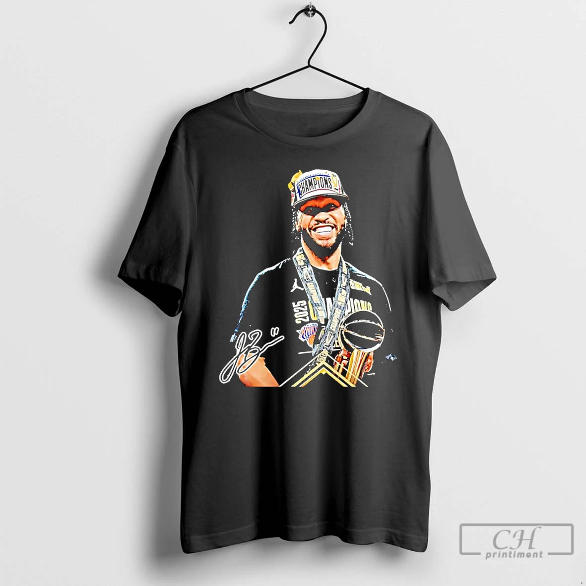 Classic Jalen Brunson Ny Knicks 2025 Nba Cup Mvp Signature T-Shirts, Hoodie, Sweatshirt | AU01DripNestTees.com