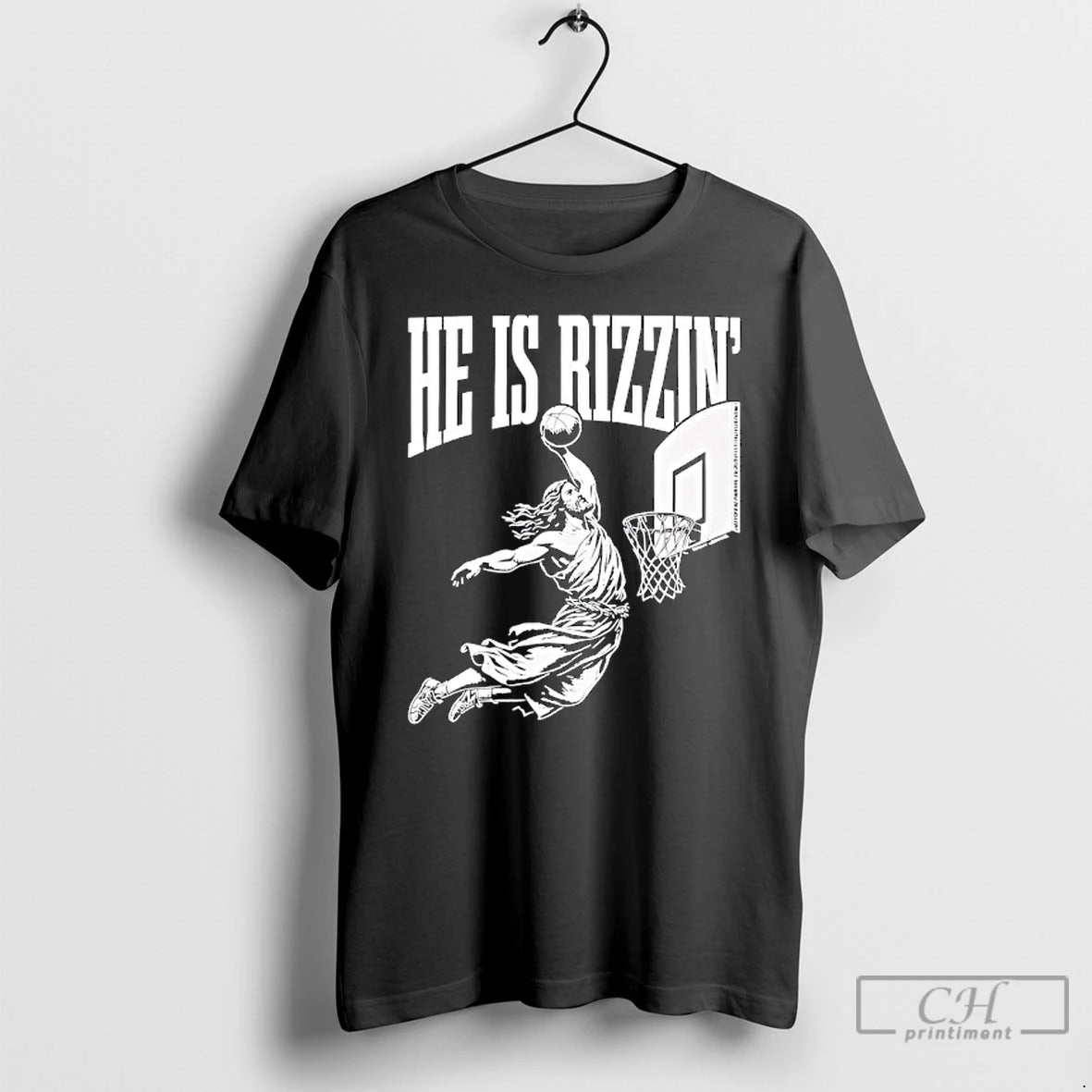 Classic Jesus Has Rizzen Basketball Funny T-Shirts, Hoodie, Sweatshirt | AU01DripNestTees.com