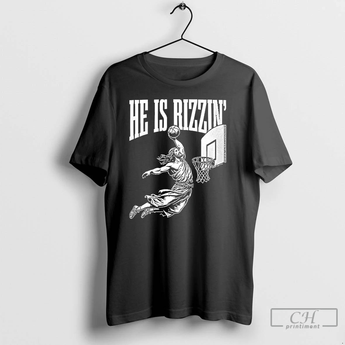 Classic Jesus Has Rizzen Dunk Basketball T-Shirts, Hoodie, Sweatshirt | AU01DripNestTees.com
