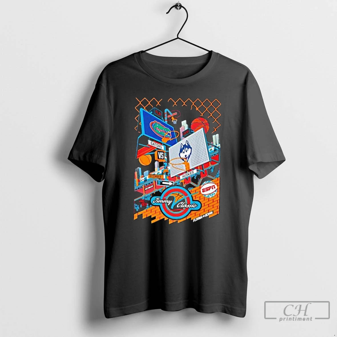 Classic Jimmy Classic Florida Gators Vs Vs Uconn Huskies 9th December T-Shirts, Hoodie, Sweatshirt | AU01DripNestTees.com