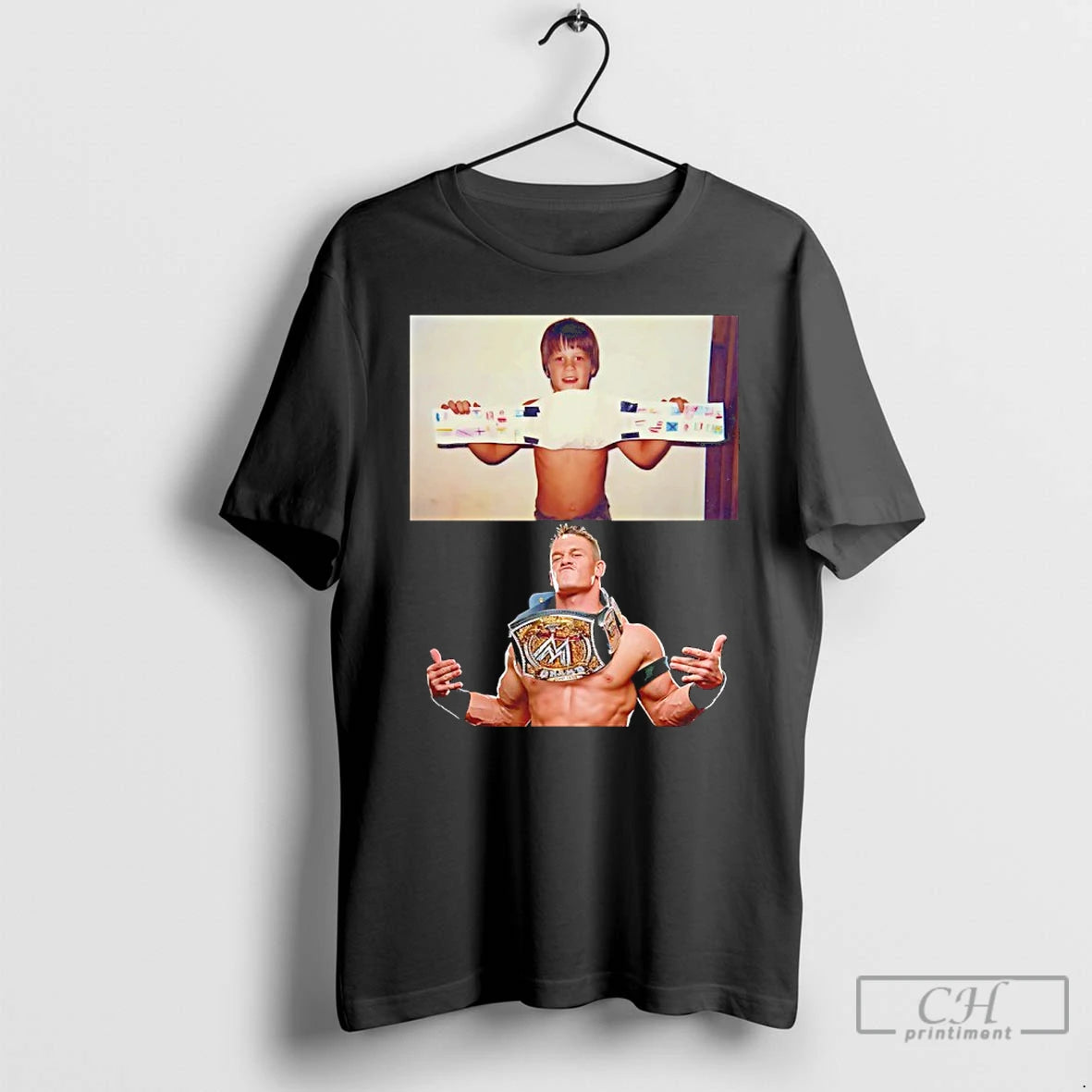 Classic John Cena As A Child And Now T-Shirts, Hoodie, Sweatshirt | AU01DripNestTees.com
