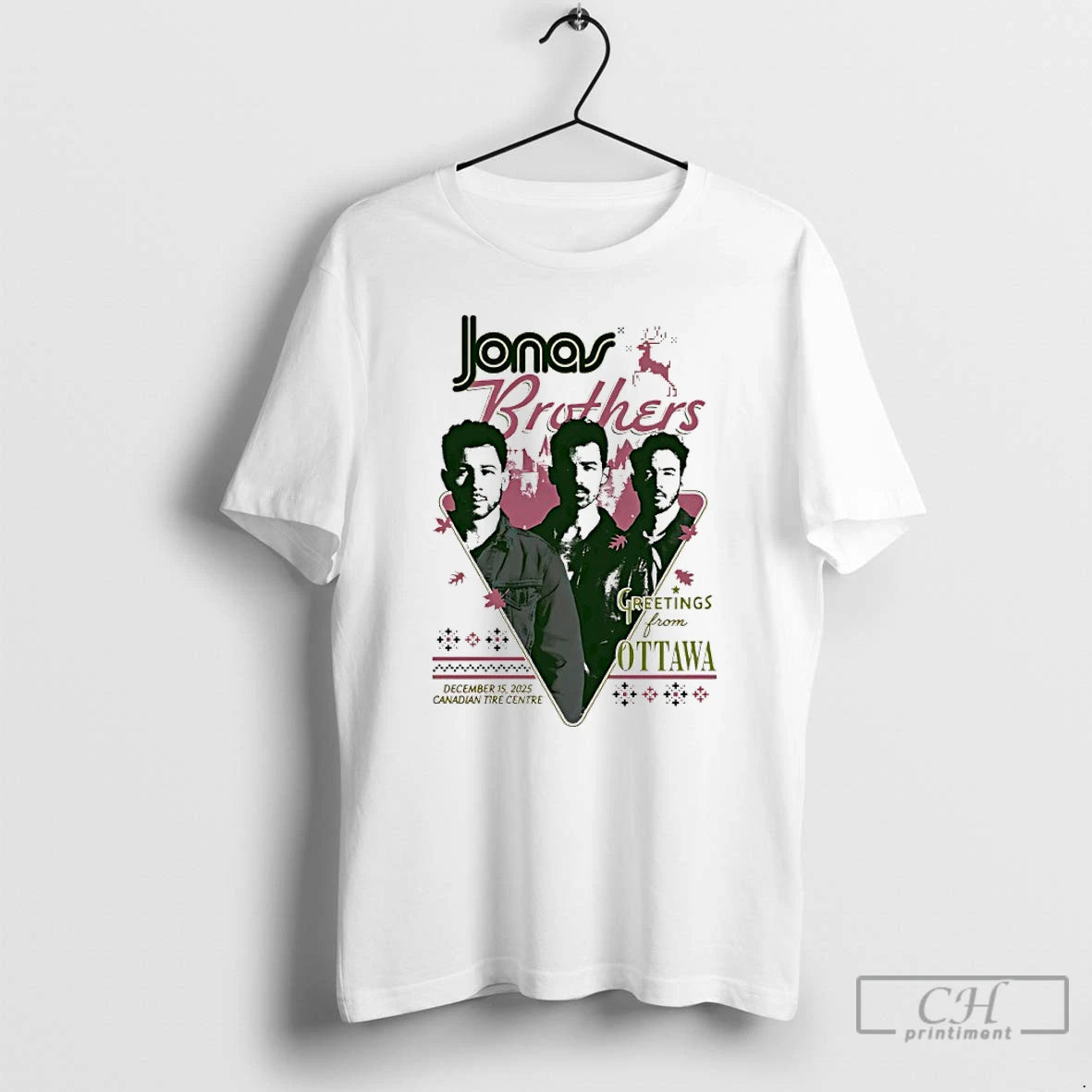 Classic Jonas Brothers Greetings From Ottawa Canadian Tire Centre 2025 T-Shirts, Hoodie, Sweatshirt | AU01DripNestTees.com