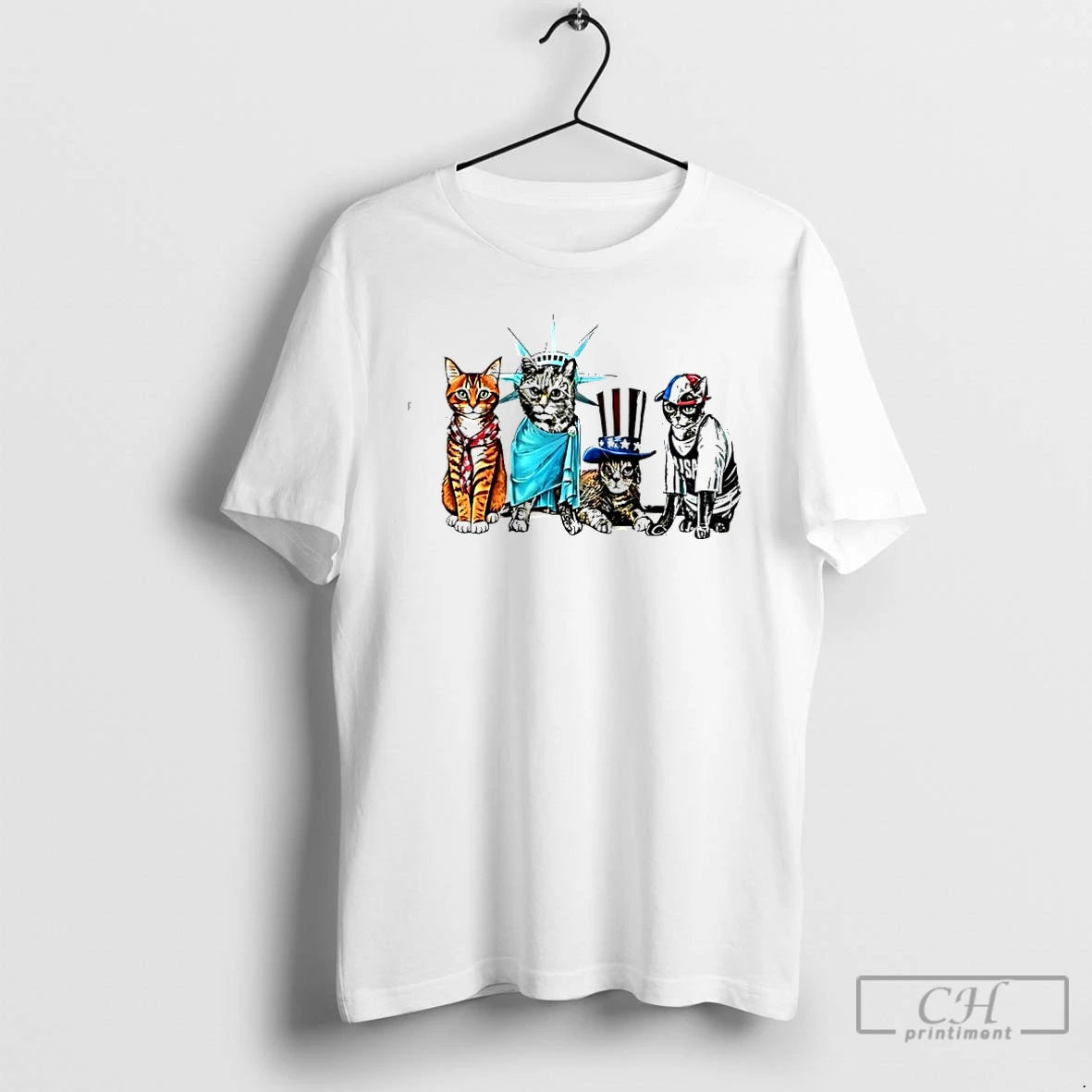 Classic Josh Oconnor Patriotic Usa Cats T-Shirts, Hoodie, Sweatshirt | AU01DripNestTees.com