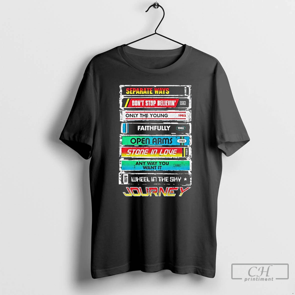 Classic Journey Album Cassette T-Shirts, Hoodie, Sweatshirt | AU01DripNestTees.com