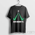 Classic Just Merry It Just Do It Merry Christmas T-Shirts, Hoodie, Sweatshirt | AU01DripNestTees.com