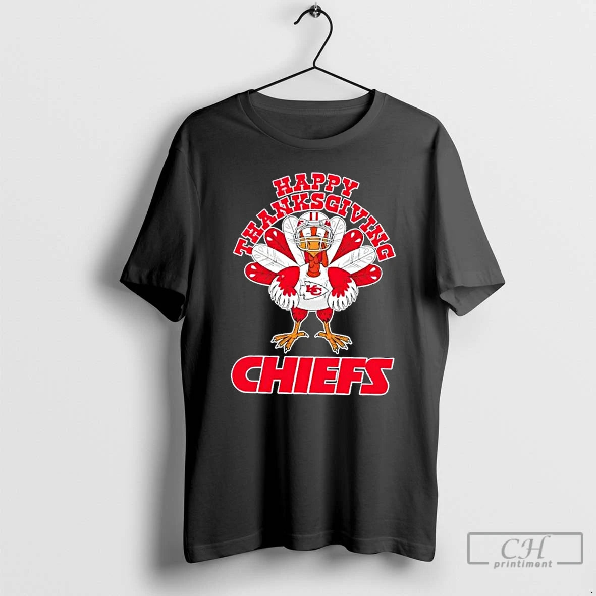 Classic Kansas City Chiefs X Turkey Happy Thanksgiving Graphic T-Shirts, Hoodie, Sweatshirt | AU01DripNestTees.com