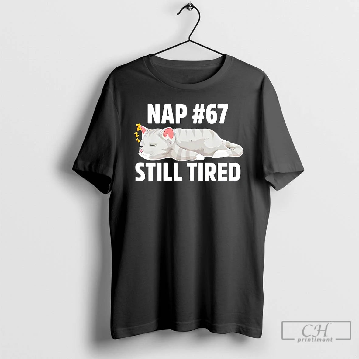 Classic Kawaii Anime Cat Nap 67 Quote 6 7 Meme Graphic T-Shirts, Hoodie, Sweatshirt | AU01DripNestTees.com