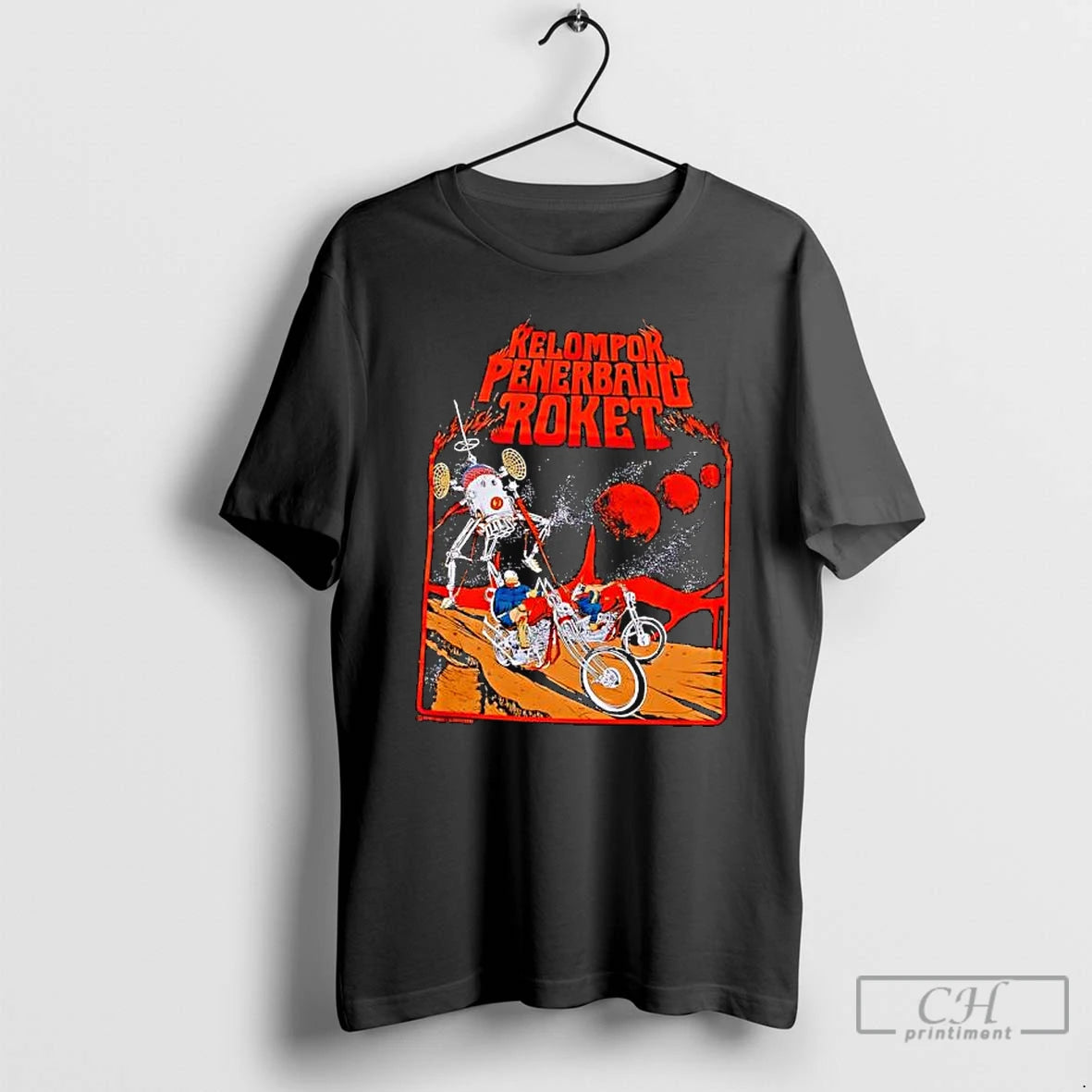 Classic Kelompok Penerbang Roket Band Rocket Flying Group T-Shirts, Hoodie, Sweatshirt | AU01DripNestTees.com