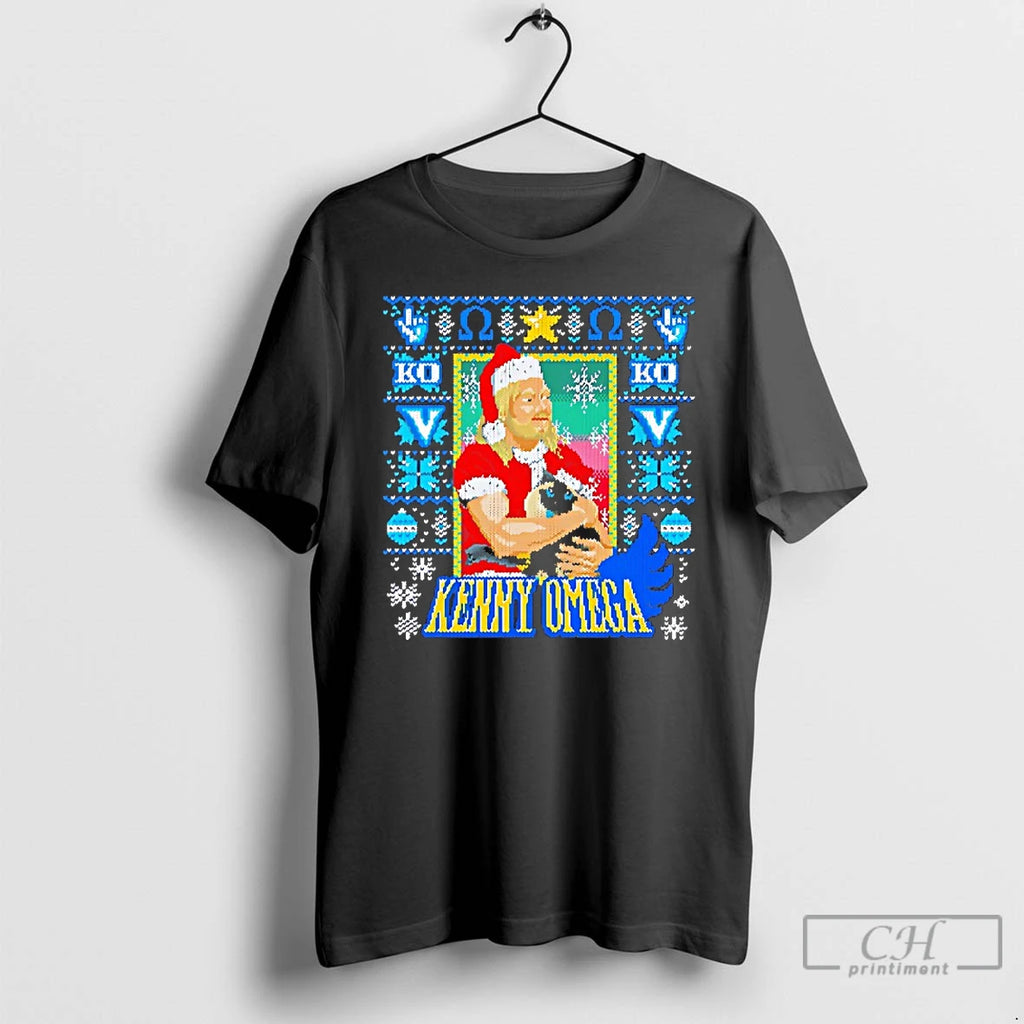Classic Kenny Omega Purrfect Christmas T-Shirts, Hoodie, Sweatshirt | AU01DripNestTees.com
