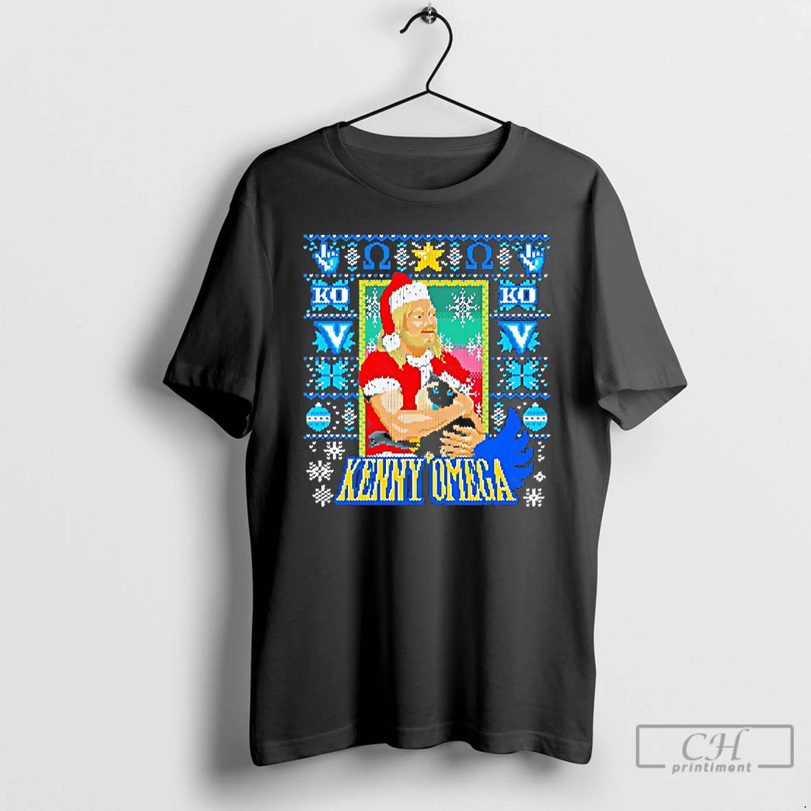 Classic Kenny Omega Purrfect Christmas T-Shirts, Hoodie, Sweatshirt | AU01DripNestTees.com