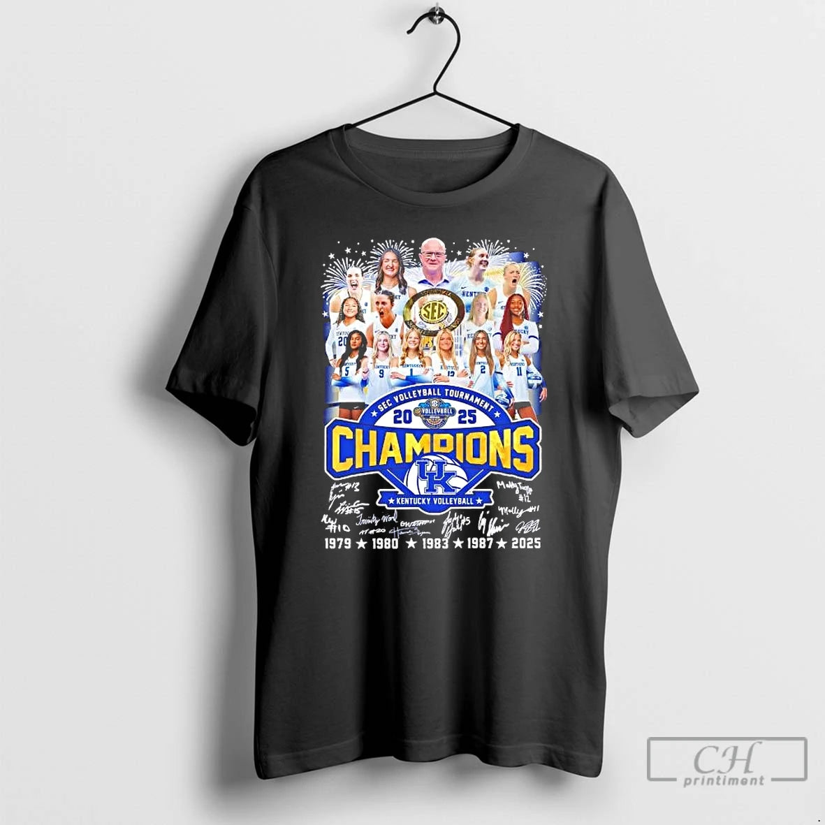 Classic Kentucky Wildcats 2025 Sec 5x Volleyball Tournament Champions T-Shirts, Hoodie, Sweatshirt | AU01DripNestTees.com