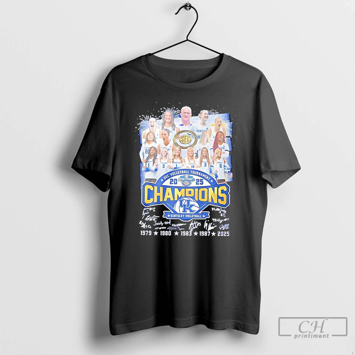 Classic Kentucky Wildcats Sec Womens Volleyball Champions 2025 5 Time T-Shirts, Hoodie, Sweatshirt | AU01DripNestTees.com