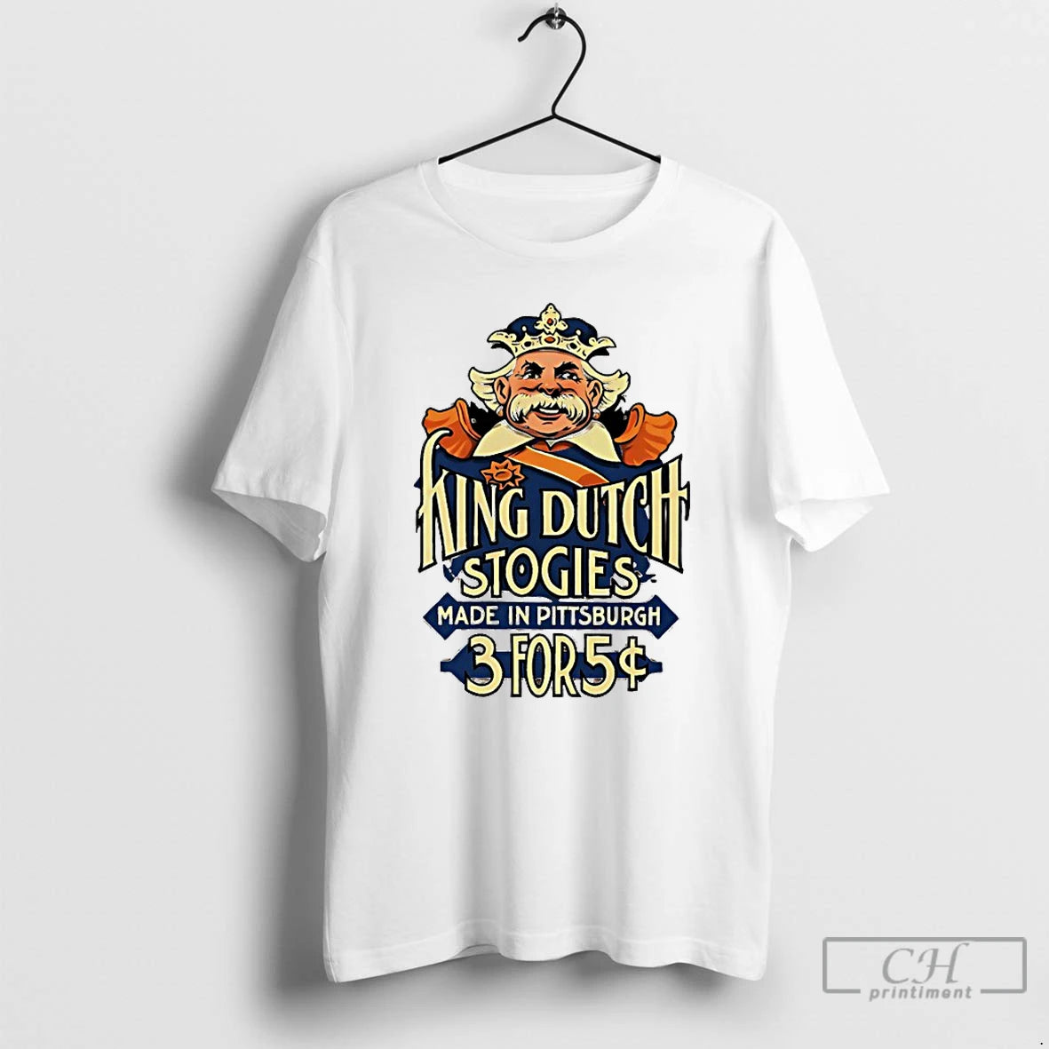 Classic King Dutch Stogies Made In Pittsburgh T-Shirts, Hoodie, Sweatshirt | AU01DripNestTees.com