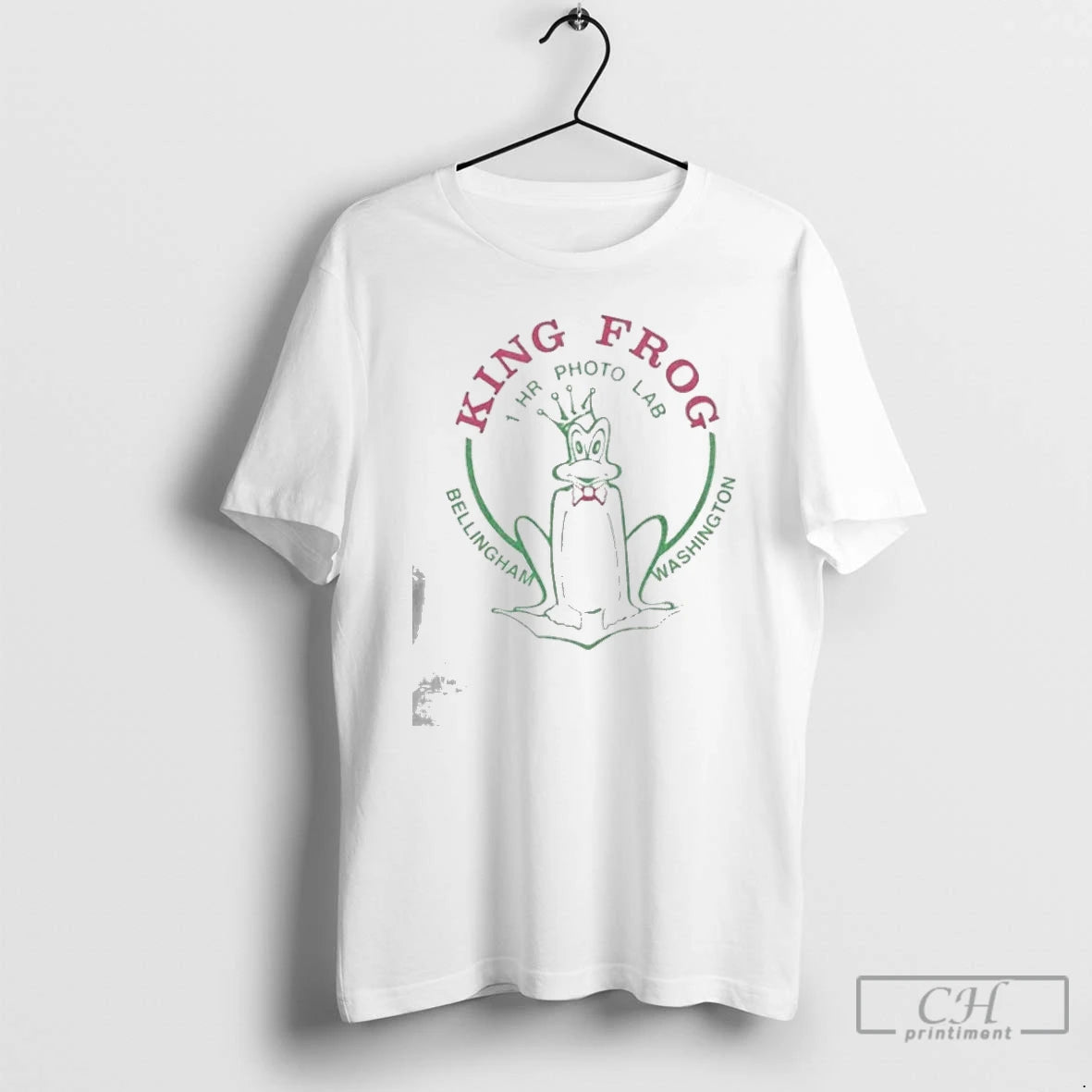 Classic King Frog 1 Hour Photo Lab Bellingham T-Shirts, Hoodie, Sweatshirt | AU01DripNestTees.com