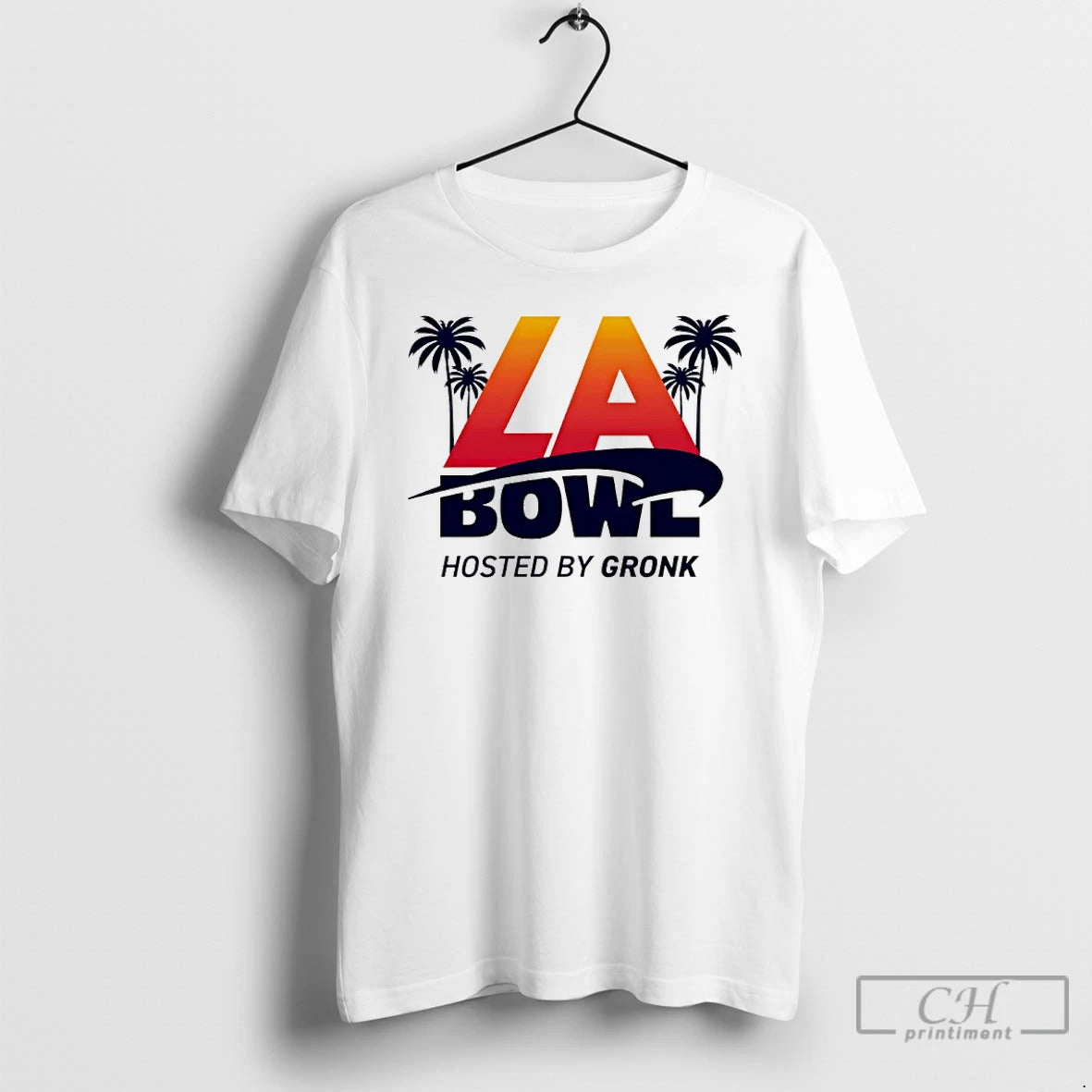 Classic La Bowl 2025 Hosted By Gronk Logo T-Shirts, Hoodie, Sweatshirt | AU01DripNestTees.com
