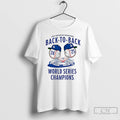 Classic La Dodgers Back To Back Jacks World Series Champs 2024 25 T Shirts Sweater Hoodie, Sweatshirt | AU01DripNestTees.com
