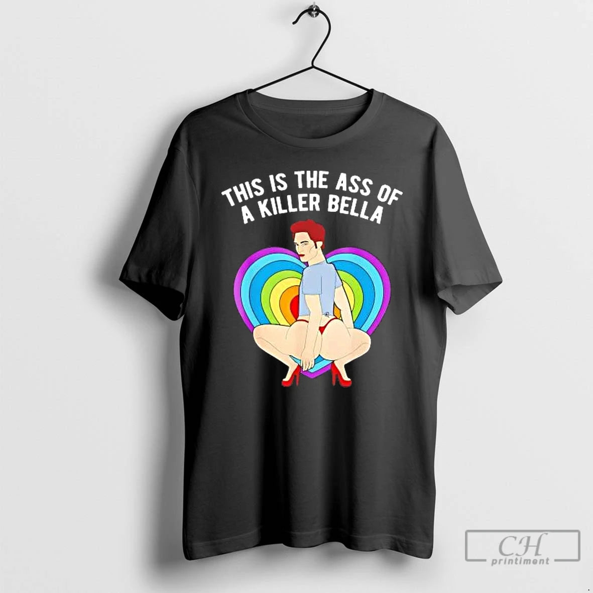 Classic Lgbt This Is The Ass Of A Killer Bella T-Shirts, Hoodie, Sweatshirt | AU01DripNestTees.com