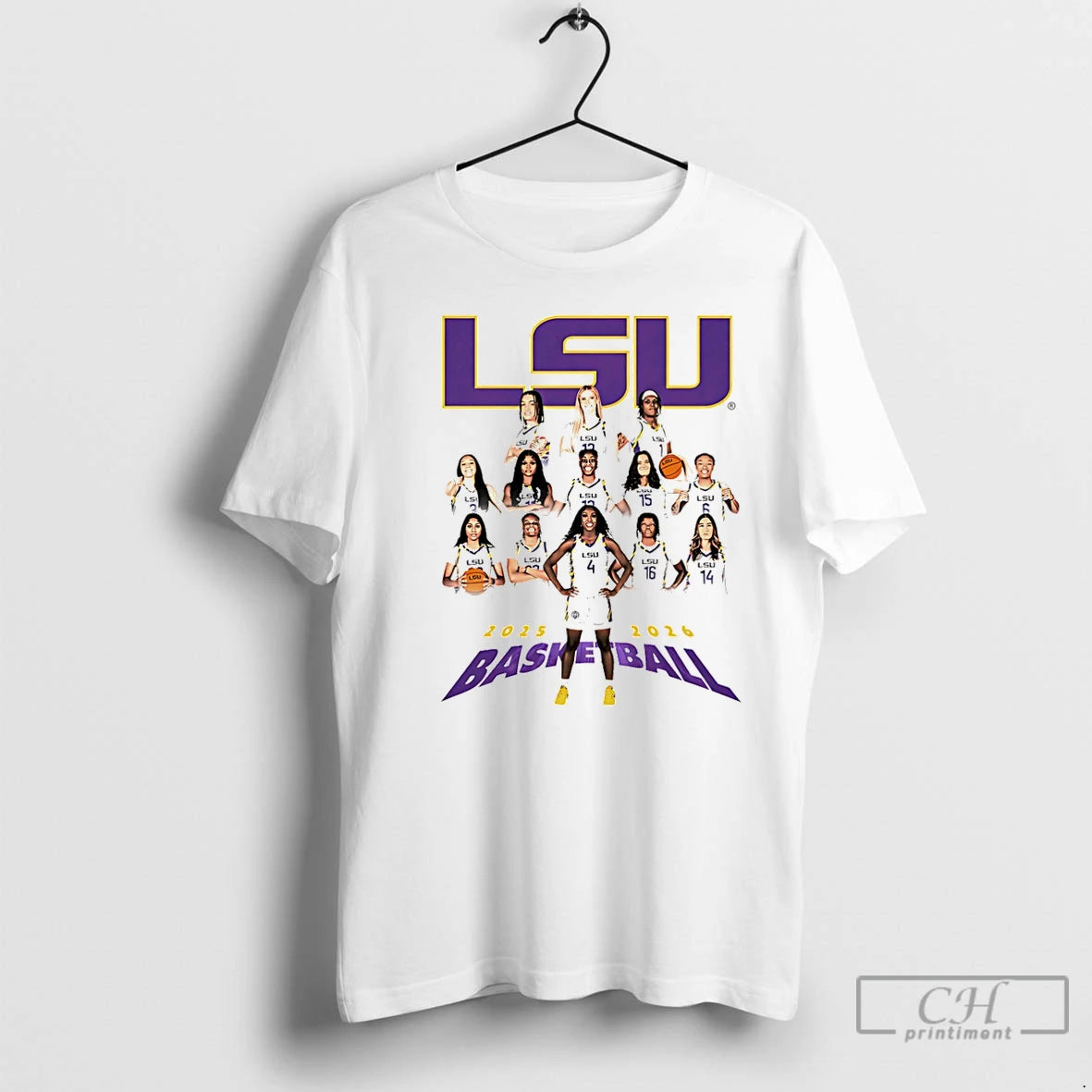 Classic Lsu Womens Basketball 2025 2026 Team Collage Christmas T-Shirts, Hoodie, Sweatshirt | AU01DripNestTees.com