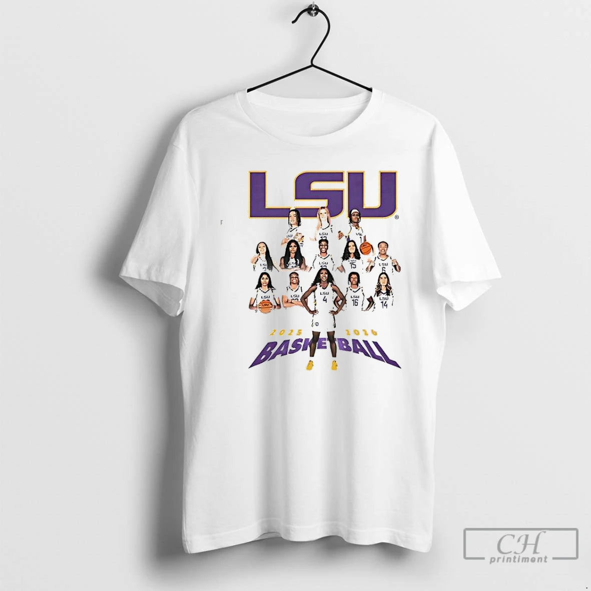 Classic Lsu Womens Basketball 2025 2026 Team Player T-Shirts, Hoodie, Sweatshirt | AU01DripNestTees.com