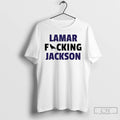 Classic Lamar Fucking Jackson Baltimore Ravens Football T-Shirts, Hoodie, Sweatshirt | AU01DripNestTees.com