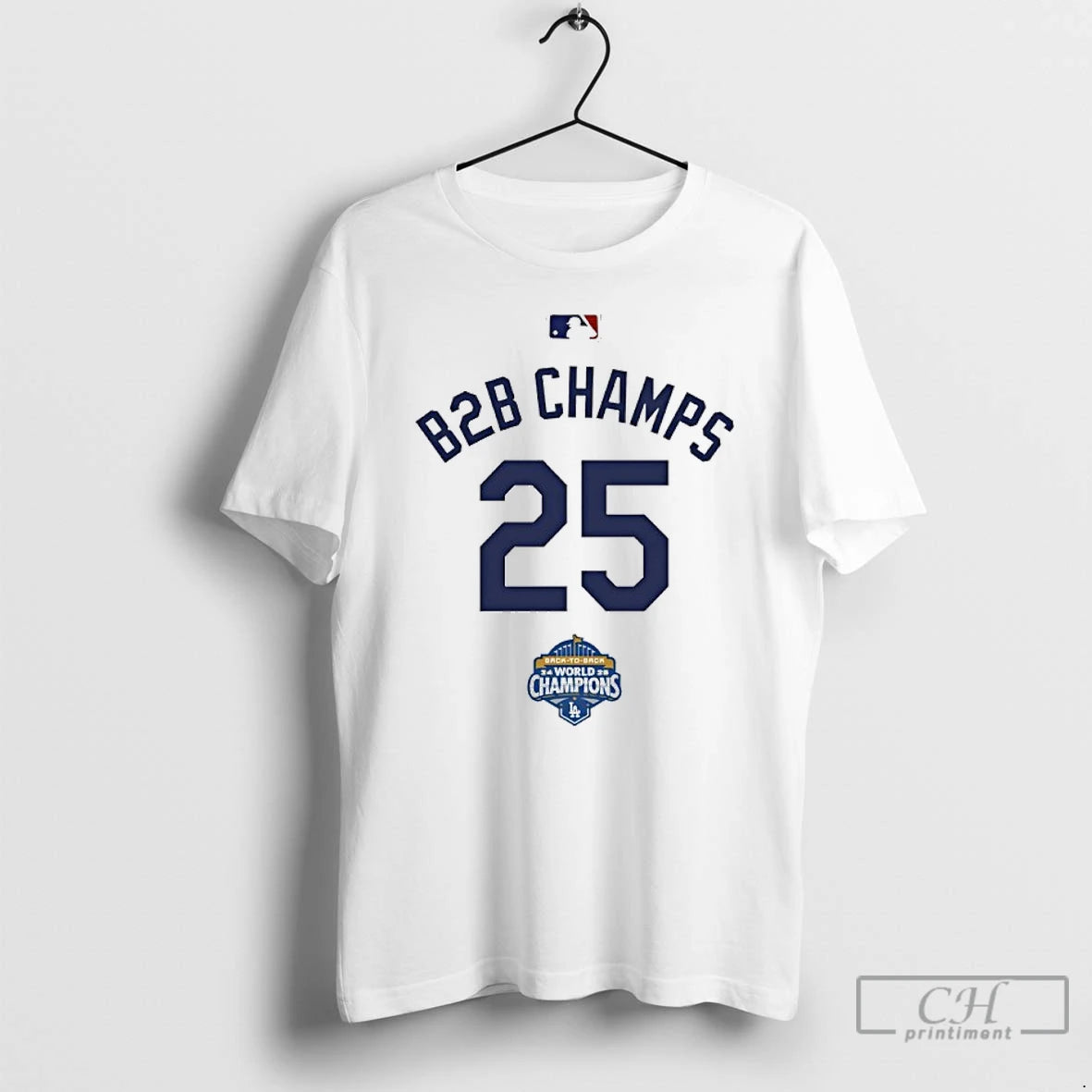Classic Los Angeles Dodgers Back To Back Champs 25 World Champions T-Shirts, Hoodie, Sweatshirt | AU01DripNestTees.com