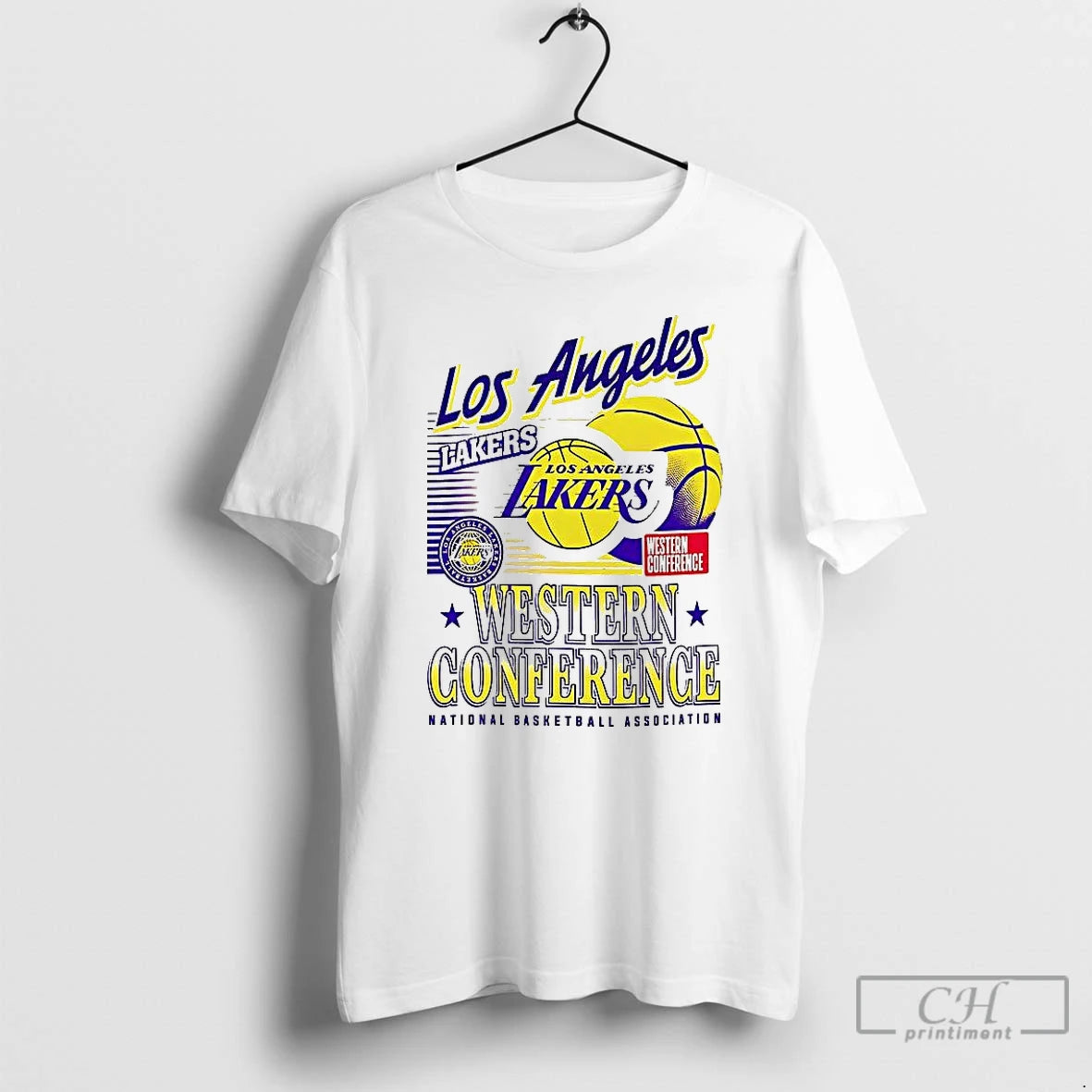 Classic Los Angeles Lakers Nba Western Conference Logo And Ball T-Shirts, Hoodie, Sweatshirt | AU01DripNestTees.com