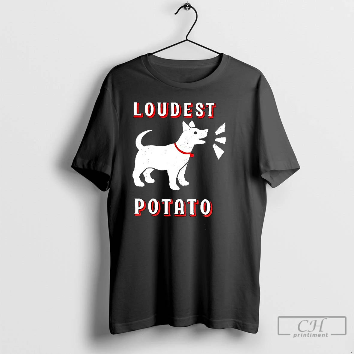 Classic Loudest Potato Dog T-Shirts, Hoodie, Sweatshirt | AU01DripNestTees.com