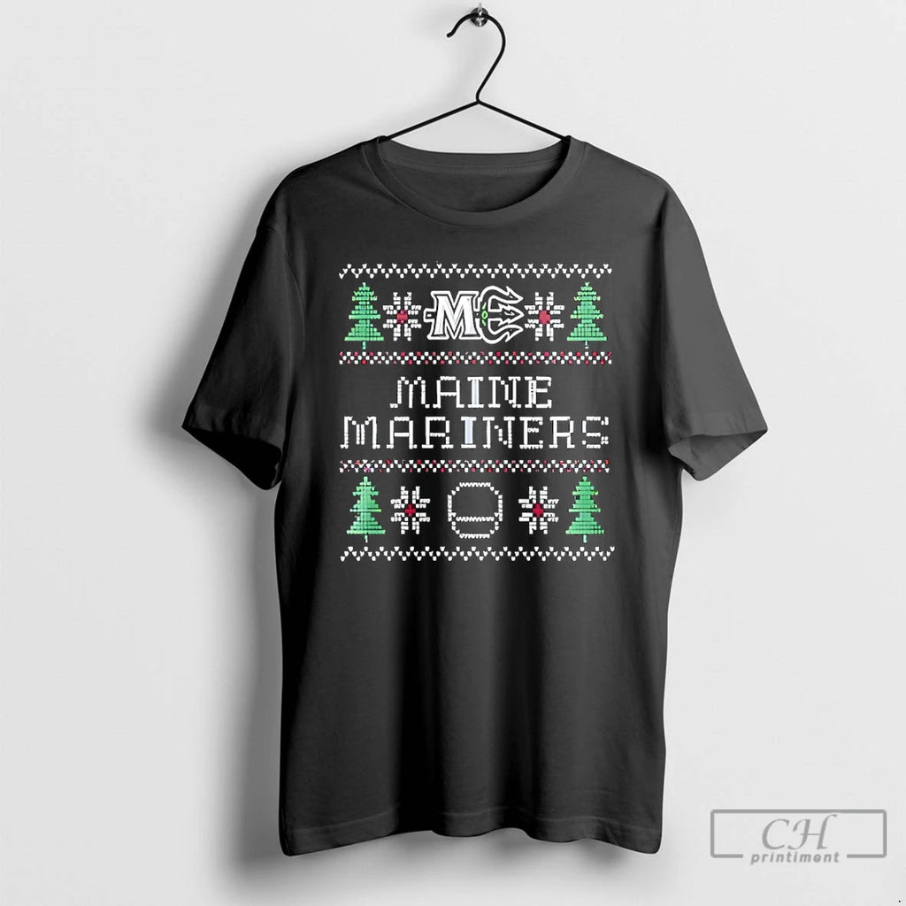 Classic Maine Mariners Merry Christmas 2025 T-Shirts, Hoodie, Sweatshirt | AU01DripNestTees.com