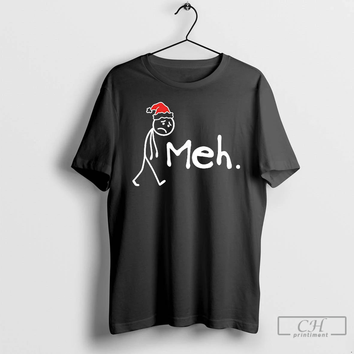 Classic Meh Funny Christmas Introvert T-Shirts, Hoodie, Sweatshirt | AU01DripNestTees.com