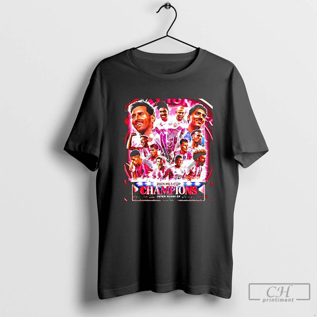 Classic Miami Cf 2025 Mls Cup Champions Trophy T-Shirts, Hoodie, Sweatshirt | AU01DripNestTees.com