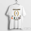 Classic Miami Vs Texas Am 2025 Cfp First Rd Playoff Game 2 T Shirts Sweater Hoodie, Sweatshirt | AU01DripNestTees.com