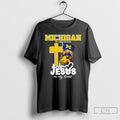 Classic Michigan Wolverines In My Veins Jesus In My Heart Flag T-Shirts, Hoodie, Sweatshirt | AU01DripNestTees.com