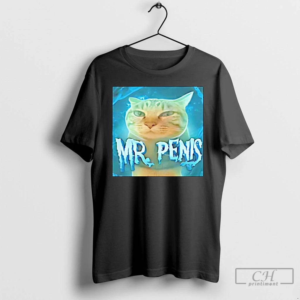 Classic Mr Penis Cat Meme Christmas T-Shirts, Hoodie, Sweatshirt | AU01DripNestTees.com