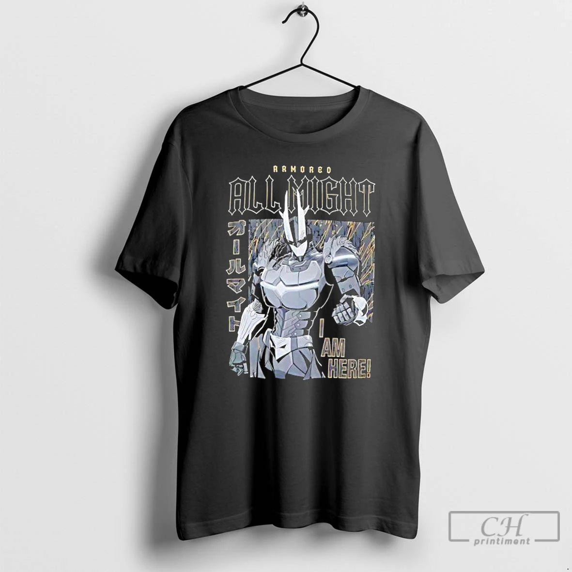 Classic My Hero Academia Armored All Might Vintage T-Shirts, Hoodie, Sweatshirt | AU01DripNestTees.com