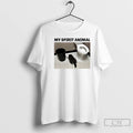 Classic My Spirit Animal Raccoon Gets Drunk Liquor T-Shirts, Hoodie, Sweatshirt | AU01DripNestTees.com